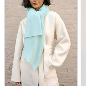 White and Warren Cashmere Travel Wrap. 
Brand New. Color Sea Ice.